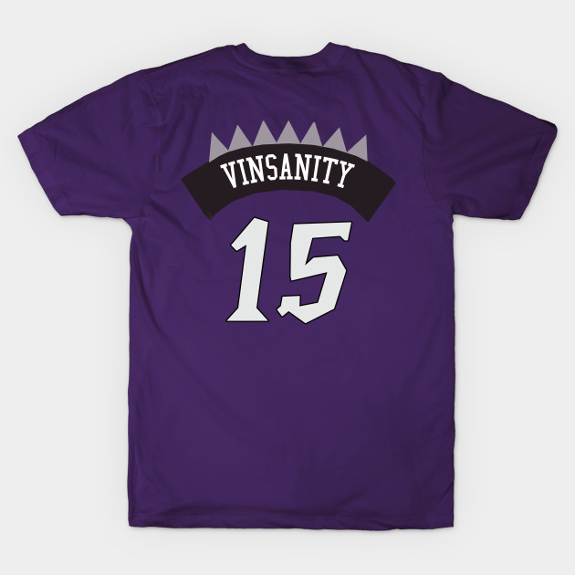 Vince Carter 'Vinsanity' Nickname Jersey - Toronto Raptors by xavierjfong